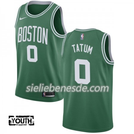 Kinder NBA Boston Celtics Trikot Jayson Tatum 0 Nike 2017-18 Grün Swingman